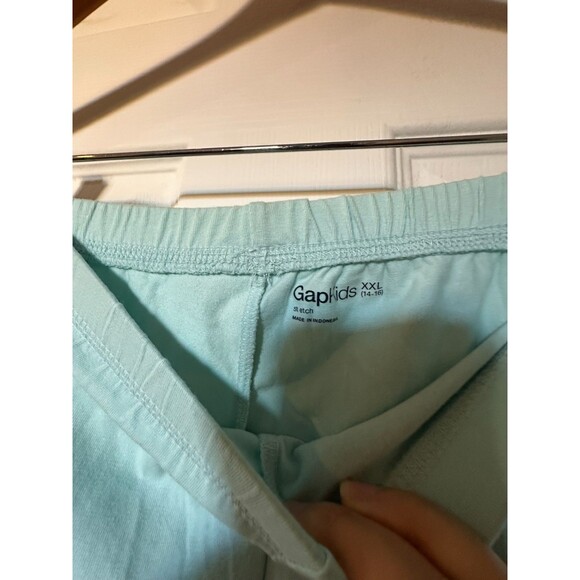 Gap girl mint green leggings with lace ruffle size 2xl 14-16 NWOT - Picture 3 of 4